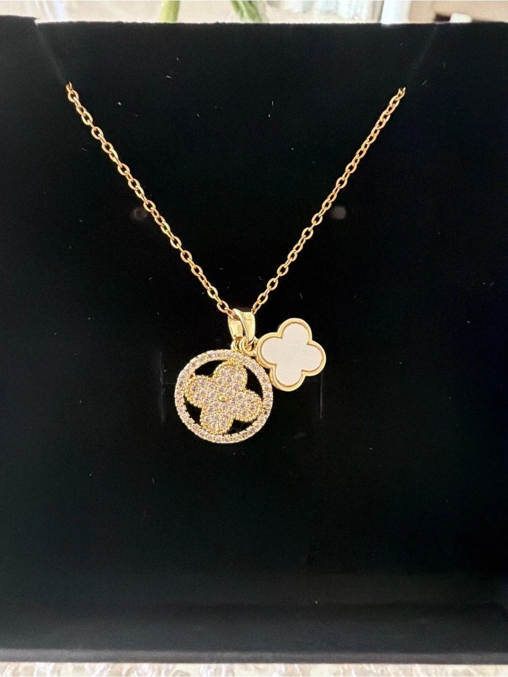 Gold-Tone Pendant Necklace NWT